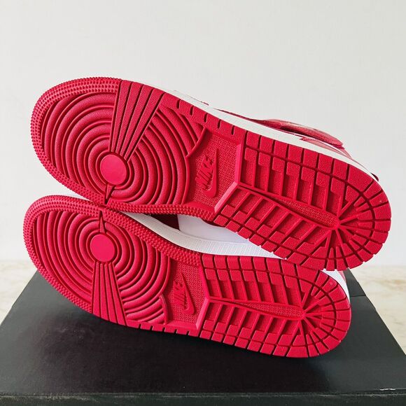 NIKE Air Jordan 1 Hi FlyEase Cardinal Red/White - US 7 - Picture 5 of 7